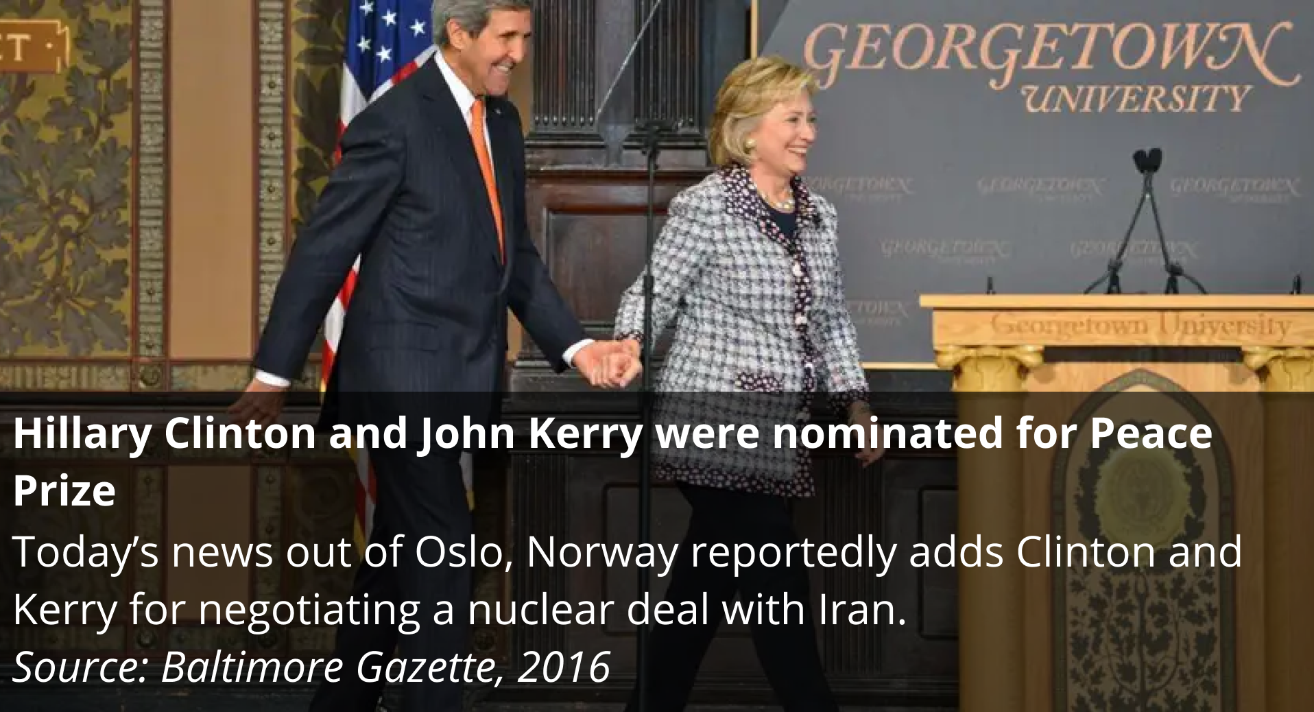 Hillary and Kerry